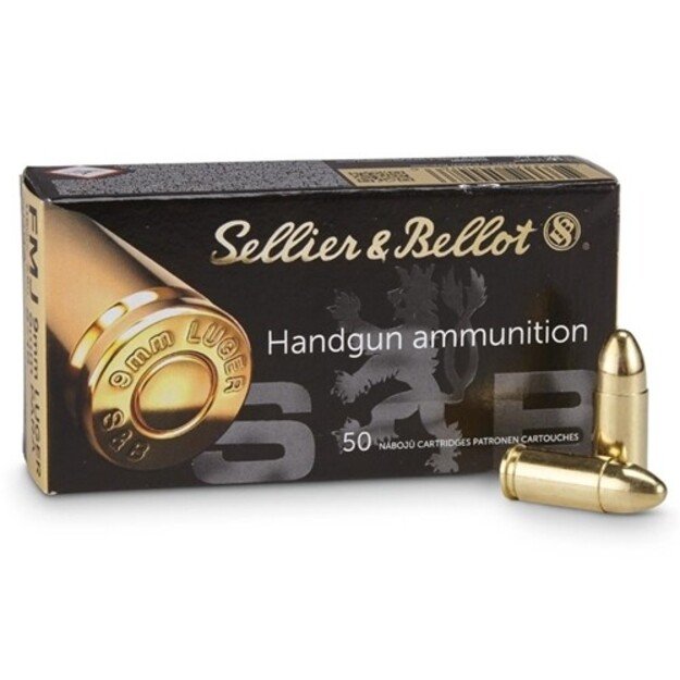 9x19mm Luger, Sellier&Bellot 115gr