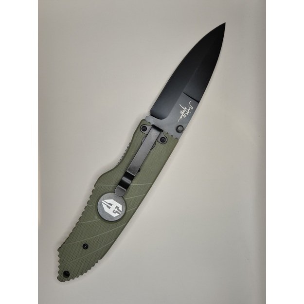 3.5 Hoffner "SNAP" Olive  grips