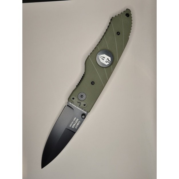 3.5 Hoffner "SNAP" Olive  grips 1