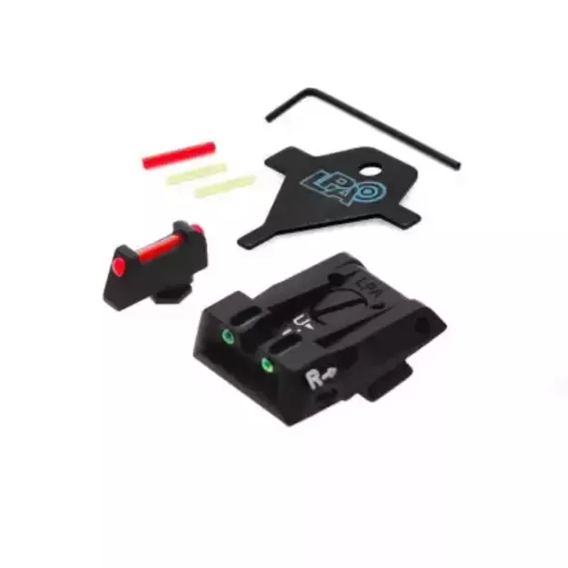 LPA SPF16GL reguliuojamas taikiklis su priekiniu ir galiniu šviesolaidžiais 3