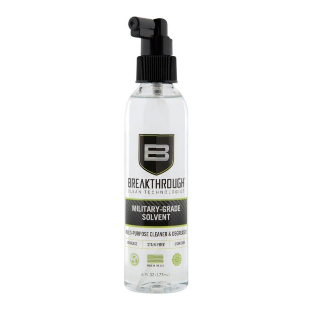 Breakthrough Clean Technologies Military-Grade Solvent, 6oz Bottle, Clear