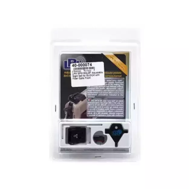 LPA SPS16GL6F reguliuojamas taikiklis su priekiniu šviesolaidžiu 2