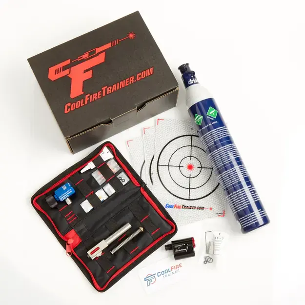 COOLFIRE TRAINER ĮRANGOS KOMPLEKTAS (SILVER ELITE) GLOCK 19 Gen5