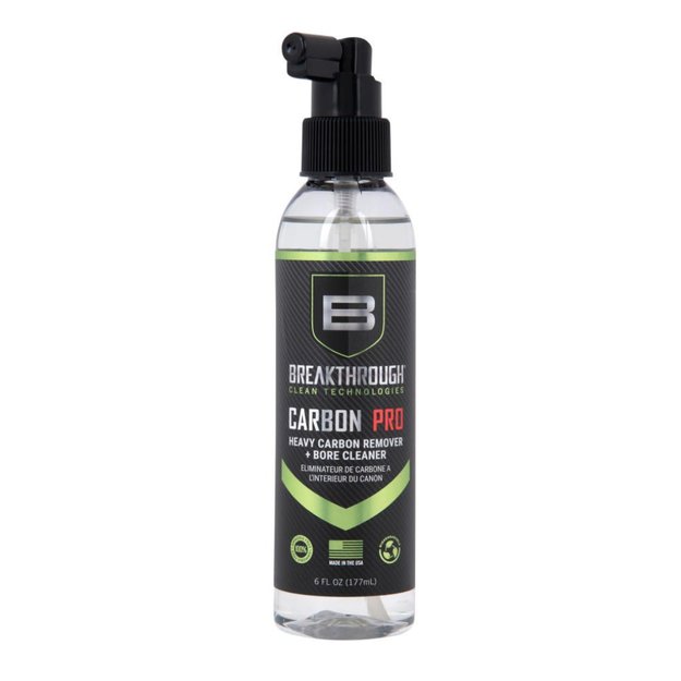 Breakthrough Clean Heavy Carbon Remover - Gun Barrel and Bore Cleaner - All Purpose Degreaser - 6oz Bottle, Clear