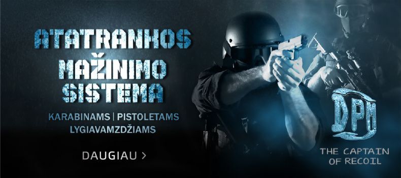 DPM mechaninis atatrankos mažinimas