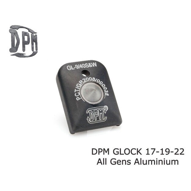 DPM Systems GLOCK sustiprintas dėtuvės padas