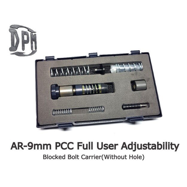 DPM SYSTEMS mechaninė atatrankos sumažinimo sistema AR15 PCC (blocked bolt carrier)