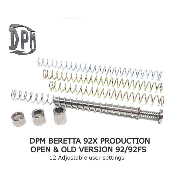 DPM SYSTEMS mechaninė atatrankos sumažinimo sistema BERETTA 92X                                   PRODUCTION - OPEN & OLD VERSION 92/92FS