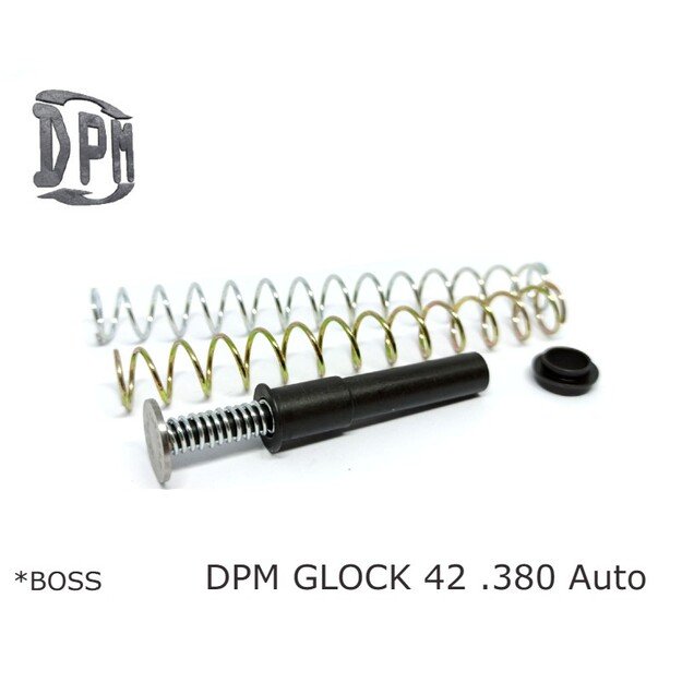 DPM SYSTEMS mechaninė atatrankos sumažinimo sistema GLOCK 43 ir 43X pistoletams