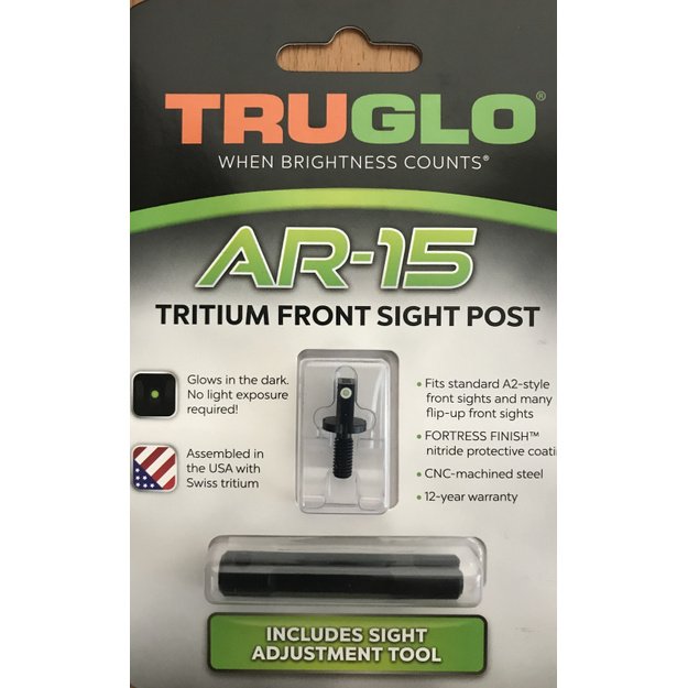 TRUGLO AR-15 TRITIUM FRONT SIGHT